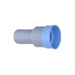 VALSI - RACCORDO DIRITTO SENZA MORSETTO HTS CON TAPPO