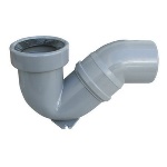 VALSI - SIFONE ALLACCIAMENTO VASO TURCA USCITA ORIZZONTALE