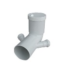 VALSI 360-549-003 CURVA BIANCA WC PROLUNGATA ATTACCO BICCHIERE DOPPIO  VALSIR