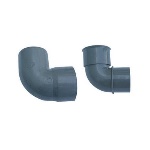 IT.RE - CURVA 87Â°30' MF PVC GRIGIO