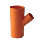 IT.RE - DERIVAZIONE  45Â° RIDOTTE IN PVC ARANCIO