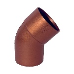 DIANHIDRO - CURVA PLUVIALE 45Â°