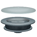 NICOL - TAPPO PER POZZETTO A PAVIMENTO CON PIATTELLO INOX