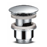 DIANHIDRO - PILETTA LAVABO CON TAPPO SEMPRE APERTO TONDO LUX