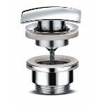 DIANHIDRO - PILETTA LAVABO CLICK-CLACK TAPPO QUADRO LUX