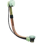 DIANHIDRO - COLONNA SCARICO VASCA IN OTTONE SENZA DADO E CODOLO