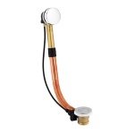 DH - COLONNA SCARICO VASCA IN OTTONE SIMPLY