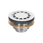 TEA - PILETTA DOCCIA IN OTTONE