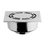 TEA - PILETTA PAVIMENTO OTTONE CON GRIGLIA QUADRA