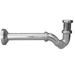 DIANHIDRO - SIFONE AD S SENZA PILETTA CON CANNA DA CM.25  MODELLO LUX