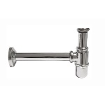 DIANHIDRO - SIFONE A BOTTIGLIA SENZA PILETTA CON CANNA DA CM.25  MODELLO LUX