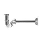 GHIDI - SIFONE AD S SENZA PILETTA CON CANNA DA CM. 25