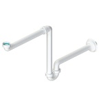 DH - SIFONE AUTOPULENTE SALVASPAZIO PER LAVABO