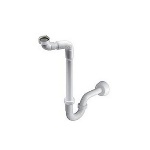 BONOM - SIFONE CON BRACCIO FLESSIBILE PER LAVABI RECLINABILI