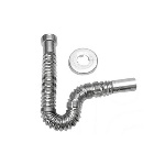 BONOM - TUBO ESTENSIBILE MAGIKONE CROMATO CON ROSONE