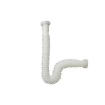 Gheginonline - TUBO ESTENSIBILE MONOBLOCCO CON GHIERA BIANCO