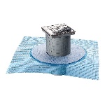 FIRST 371-400 CHIUSINO SIFONATO IN ABS 100x100 C/RETE