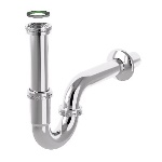 BONOM - SIFONE A P IN ACCIAIO TUBULAR INOX