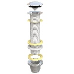 BONOM - PILETTA IN PLASTICA C/DISPOSITIVO DI CHIUSURA A SCATTO