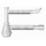 BONOM - SIFONE FLEXYBON MAGNUM 2 VIE SENZA PILETTA