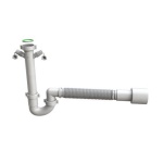 BONOM - SIFONE FLESSIBILE PER LAVELLO CUCINA FLEXYBON