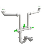 BONOM - SIFONE LAVELLO SALVA-SPAZIO 