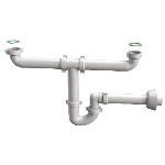 BONOM - SIFONE PER LAVELLO A TUBO 