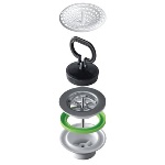 BONOM - PILETTA PER LAVELLI CON GATTINARA IN ACCIAIO INOX