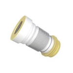 BONOM - MANICOTTO FLESSIBILE ED ESTENSIBILE PER COLLEGAMENTO AL VASO WC