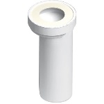 BONOM - MANICOTTO ECCENTRICO PER W.C. CON TERMINALE LISCIO