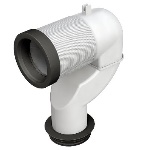 BONOM - CURVA A P PER COLLEGAMENTO DEI VASI AL PAVIMENTO