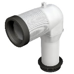 BONOM - CURVA A L PER COLLEGAMENTO DEI VASI AL PAVIMENTO