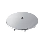 BONOM 371-BIX3193 COPERCHIO RIVESTITO IN ACCIAIO INOX PER DOCCIONE