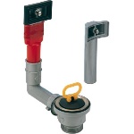 LIRA - PILETTA TP RETTANGOLARE UNIVERSALE PER LAVELLO CON FORO DM 60