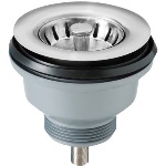 LIRA - PILETTA BASKET PER LAVELLI IN CERAMICA CON FORO DM 60