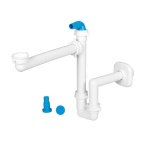 LIRA - SIFONE SALVASPAZIO PER LAVABO