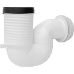 DIANHIDRO - CURVA SOTTOVASO PER RISTRUTTURAZIONI REGOLABILE IN LUNGHEZZA