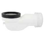 DIANHIDRO - PROLUNGA CURVA WC CON GUARNIZIONE DI TENUTA