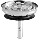 DIANHIDRO - TAPPO CESTELLINO INOX DM 52 MOD. LUX PER PILETTA