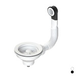 DIANHIDRO - PILETTA 114 MM PER LAVELLO CON FORO 90 MM COLOR