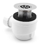 OLIVE - PILETTA SIFONATA PER PIATTI DOCCIA ATTACCO UNIVERSALE