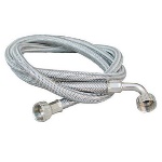 DIANHIDRO - TUBO CARICO LAVATRICE INOX CON CURVA