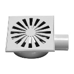 DIANHIDRO - CHIUSINO SIFONATO GRIGIO IN ABS CON GRIGLIA