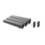 IKARO - KIT 3 PZ CANALE IN PP CON GRIGLIA IN ACCIAIO ZINCATO IKARODRAIN