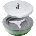 BONOM - TAPPO AD ESPANSIONE PER SIFONI A PAVIMENTO PIATTELLO 125 MM