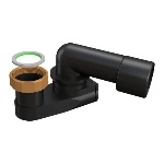 BONOM - SIFONE RIBASSATO ORIENTABILE PER COLONNE VASCA SCAR. 40-50 A SALDARE