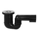 GHIDI - PILETTA DOCCIA CON SIFONE SNODATO PEHD