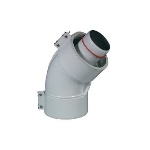 STABI - CURVA 45Â° DN 60/100  (COASSIALE)