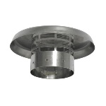 STABI - CAPPELLO IN ACCIAIO INOX LUCIDO   DIAM.80