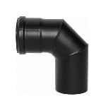 DIANKAMIN - CURVA A 90Â° SMALTATO PELLET